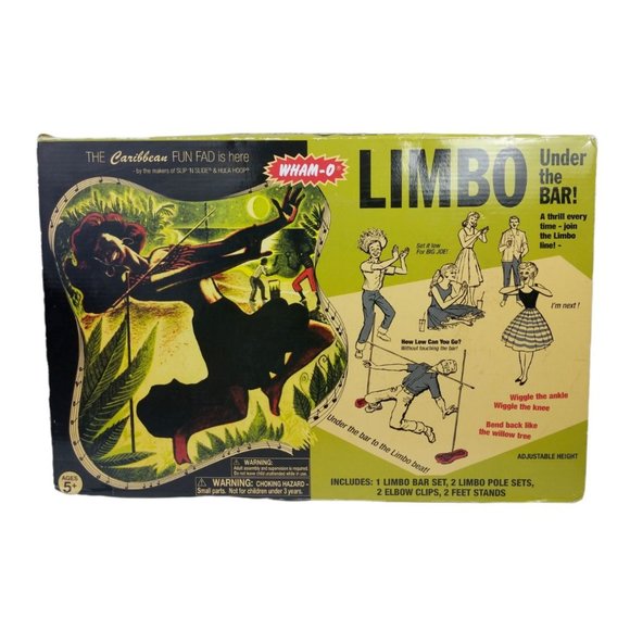 Wham-O Limbo Under the Bar Party Game Open Box - Picture 1 of 6